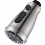 Deesse shop - t�te de pulv�risation de robinet de cuisine, 3 modes d'a�rateur de robinets avec bouton ...