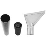 T�te de raclette transparente de 38 mm, joint en caoutchouc souple, t�te transparente, tube en acier ...