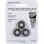Tte de rasoir scanpart fr philips hq8, hq9, hq177 und remington rr - 330c, rr - 350c noir