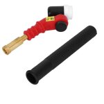 T�te de torche de soudage tig nr? 17, remplacement, col pivotant rotatif, t�te de torche de soudage refroidie ...