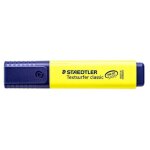 Textmarker classic 364 - 1 1 - 5mm keilspitze gelb - staedtler