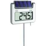 Tfa dostmann - thermomètre de jardin solaire avenue argent x45973 Tfa dostmann - thermomètre de jardin solaire avenue argent x45973