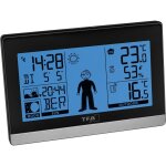 Tfa - station mto weather boy h97xl145xp39mm noir / argent plastique pour intrieur et extrieur la ...