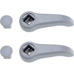 The lord of the tools lot de 2 leviers de r�glage de si�ge de rechange 7701209658 7701470827 compatible ...