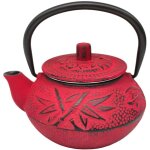 Th�i�re en fonte rouge 0, 3 l � motif oriental