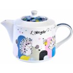 Thire thme hrissons avec un infuseur en mtal