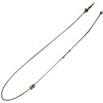 Thermocouple bruleur d'origine (482000029347, c00137038) plaque de cuisson scholtes