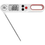 Thermom�tre alimentaire - thermom�tre � viande - thermom�tre de cuisine - avec grand �cran lcd et sonde ...