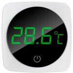 Thermomtre auto - adhsif lcd numrique pour aquarium, grand cran, moniteur de temprature pour terrarium ...