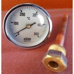 Thermomtre  canule - 0 / 500c