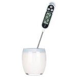 Thermometre cuisine avec �cran lcd thermom�tre num�rique digital avec sonde longue haute pr�cision, lecture ...