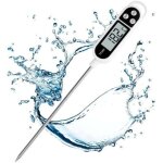 Thermom�tre cuisine, thermom�tre num�rique digital avec sonde longue, lecture instantan� thermom�tre ...