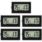 Thermometre frigo, mini digital lcd thermomtre temprature