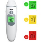 Thermometre frontal adulte, thermometre sans contact, thermom�tre m�dical frontal et auriculaire pour ...