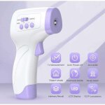 Thermom�tre frontal infrarouge num�rique sans contact ir outils fahrenheit / celsius (? / ?)