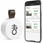 Thermom�tre hygrom�tre bluetooth, mini thermo - hygrom�tre d'int�rieur sans fil avec fonction d'exportation ...
