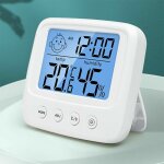 Thermom�tre hygrom�tre int�rieur digital � haute pr�cision, moniteur de temp�rature et humidim�tre, thermo ...