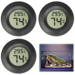 Thermom�tre hygrom�tre mini digital lcd temp�rature humidit� portable thermo indicateur, 3 pi�ces mini ...