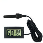 Thermom�tre hygrom�tre num�rique lcd, moniteur de temp�rature et d'humidit� avec sonde externe pour incubateur ...