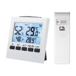 Thermomtre et hygromtre numrique sans fil lcd pour intrieur et extrieur, affichage de la temprature ...