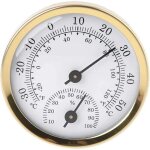 Thermom�tre int�rieur analogique hygrom�tre - affichage temp�rature / humidit�