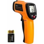 Thermom�tre laser infrarouge sans contact, plage de mesure de - 50? � 550?, avec �cran lcd r�tro�clair� ...