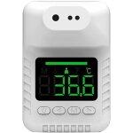 Thermom�tre num�rique � infrarouge sans contact, montage mural, pyrom�tre �lectronique, pr�cision clinique ...