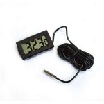Thermom�tre num�rique lcd moniteur de temp�rature avec sonde ext�rieure �tanche pour r�frig�rateur / ...