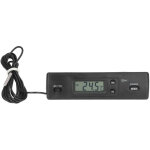 Thermom�tre num�rique multifonction avec sonde �tanche pour voiture, aquarium, r�frig�rateur - capteur ...