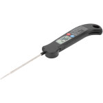 Thermom�tre num�rique avec sonde pliable, mesureur de temp�rature alimentaire haute pr�cision, accessoires ...