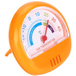 Thermom�tre pour r�frig�rateur cong�lateur � grand cadran (m�canique jaune)