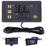 Jamais utilis�]thermostat num�rique lcd 12 v 20 a w3230 avec alarme haute temp�rature