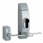 Bo�tier entreb�illeur de fen�tre, sans cylindre, argent - thirard