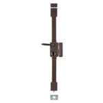 Boitier de serrure en applique beluga  fouillot pour porte d'entre, droite, 3 pts, axe 45mm, marron ...