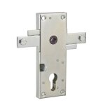 Boitier de serrure en applique � double entr�e � fouillot pour garage basculante, 2pts lat�raux, 55x155mm, ...