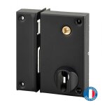 Thirard - boitier de serrure verticale en applique double entr�e � fouillot pour portail, gauche, 75x130mm, ...