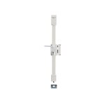 Thirard - boitier de serrure en applique targa � fouillot pour porte d'entr�e, gauche, 3 pts, axe 45mm, ...