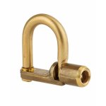 Cadenas d'artillerie 329 c  talon droit anse laiton triangle 5 mm - thirard