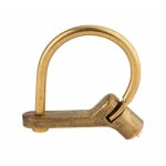 Cadenas d'artillerie 629 c gm  talon coud anse laiton triangle 5 mm - thirard