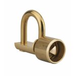 Thirard - cadenas d'artillerie talon droit anse laiton triangle 11 mm - thirard Thirard - cadenas d'artillerie talon droit anse laiton triangle 11 mm - thirard