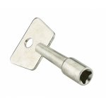 Clé triangle 9 mm laiton - thirard Clé triangle 9 mm laiton - thirard