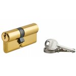 Cylindre de serrure double entr�e ecopro, 30x40mm, aluminium, anti - arrachement, 3 cl�s, laiton sp