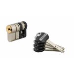 Demi - cylindre de serrure federal 2, 32x10mm, nickel, anti - arrachement, anti - perçage, 5 clés - thirard ... Demi - cylindre de serrure federal 2, 32x10mm, nickel, anti - arrachement, anti - perçage, 5 clés - thirard ...
