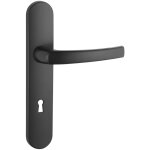 Thirard - ensemble de poign�es pour porte de chambre sultane trou de cl�, carr� 7mm, entr'axes 195mm, ...
