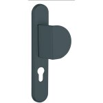 Thirard - ensemble de poign�es pour porte pali�re sultane trou de cylindre, carr� 7mm, entr'axes 195mm, ...