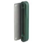 Thirard - gche  visser pour serrure en applique pour portail, vert 6005 - thirard