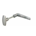 Thirard - paire bouton - bequille pour serrure en applique horizontale, carr 6mm, fourreau adaptateur ...