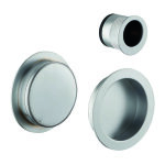 Jeu de poignes cuvette rondes thirard chrom