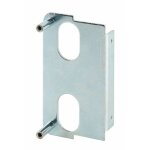 Plaque de fixation  souder pour serrure verticale z - thirard