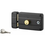 Serrure horizontale � double cylindre � fouillot gauche